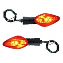 Giros Faros Mini Universal Gv Naranja
