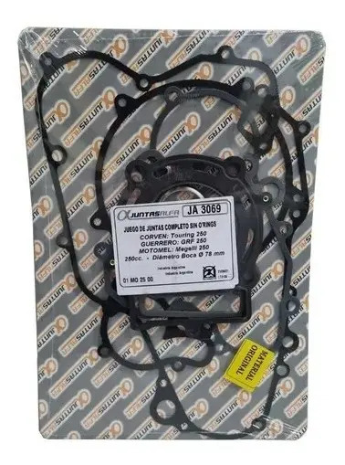 Juego Juntas  Alfa Corven Touring 250  Grf 250 Megelli 250