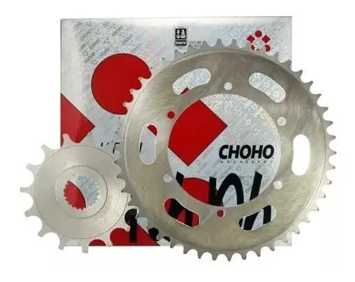 Kit Piñon Y Corona Yamaha Xtz 250 Choho 46t/15t Rpm Plateado