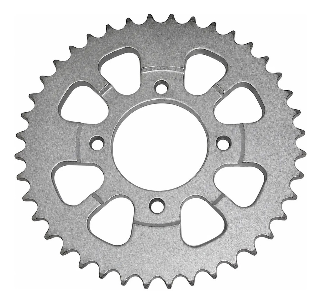 Corona Transmision Kawasaki Paso 428 Rpm Plateado