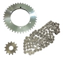 Kit De Transmision Cadena Piñon Corona Xtz 250 Paso 520