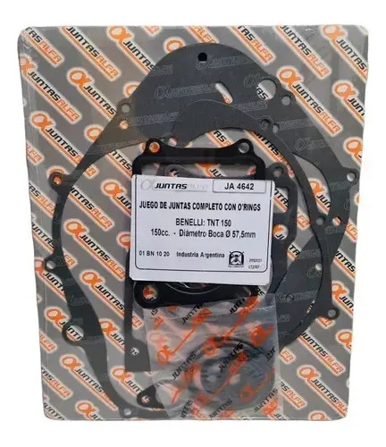 Kit Juntas Motor Benelli Tnt 15 150 C/ Oring Alfa 