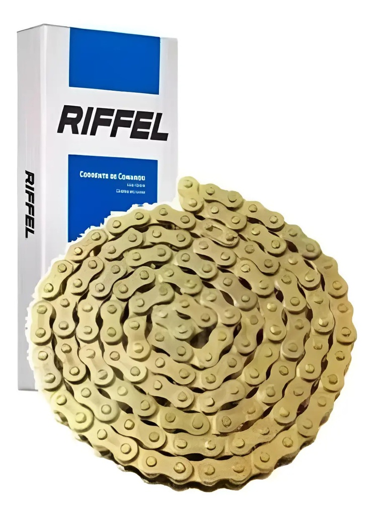 [10033] Cadena Riffel 520 X 120 Dorada Honda Tornado Xr 250 Rpm