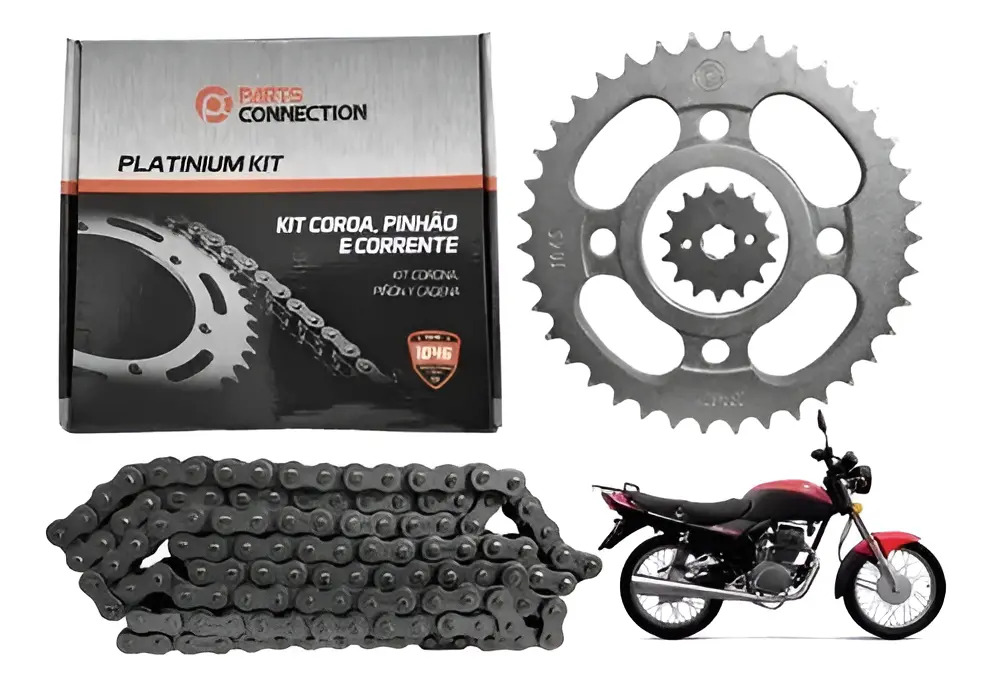 Kit Transmision Zanella Rx 150 Parts Connection   Gris