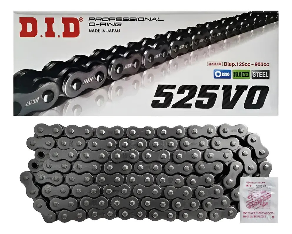 Cadena Transmision Did 525 X 124 Oring 800 650 Gs Japon Rpm