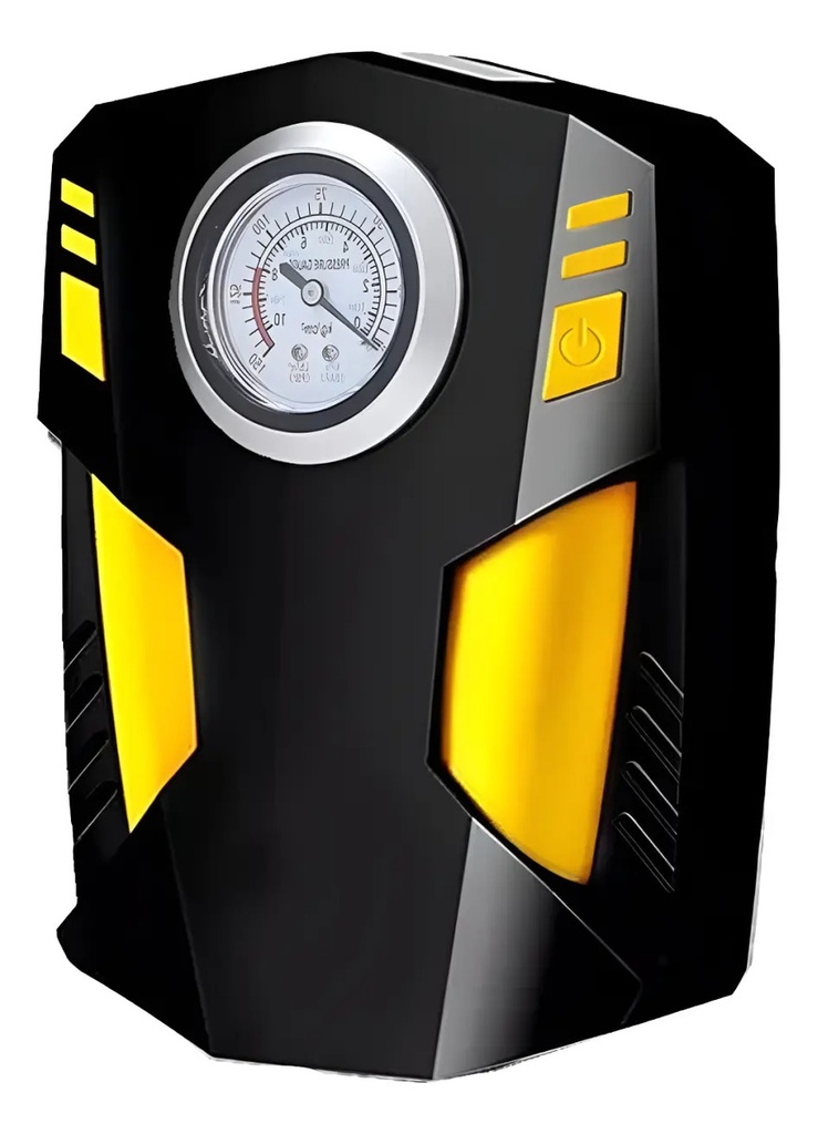 Minicompresor Analogico 12v 150psi Negro Monofásica