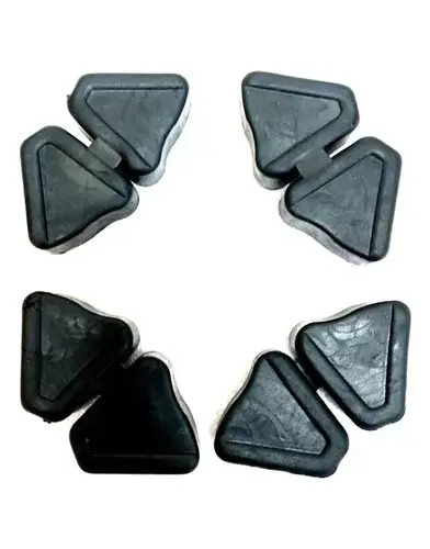 Jgo Taco Manchones Goma Rueda Honda Nf 100 Wave 
