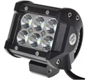 Faro Auxiliar Proyector 6 Led Cree 18w Moto Auto - Rpm