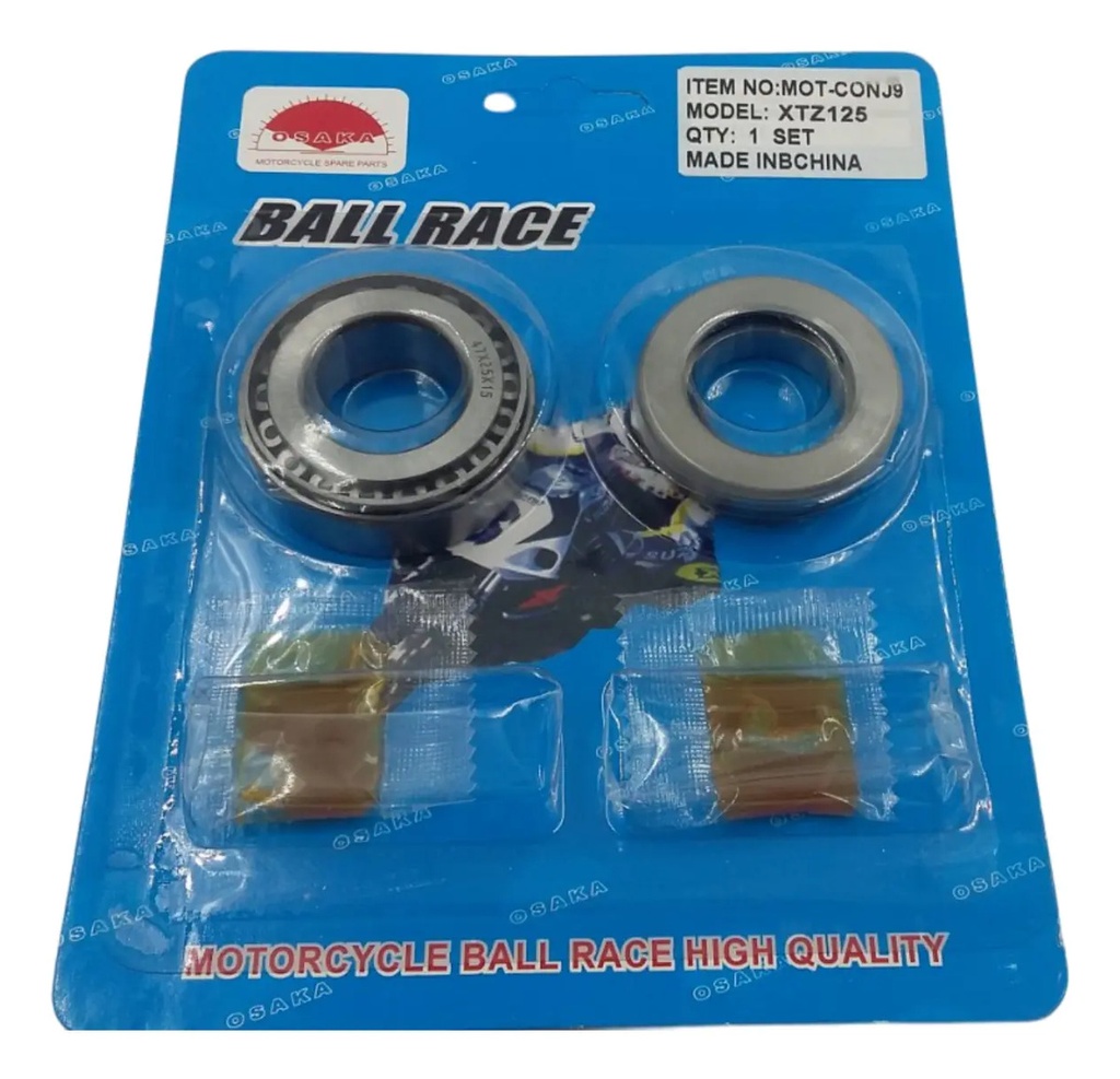 Kit Cubetas De Direccion Yamaha Xtz 125 Calidad Original Rpm
