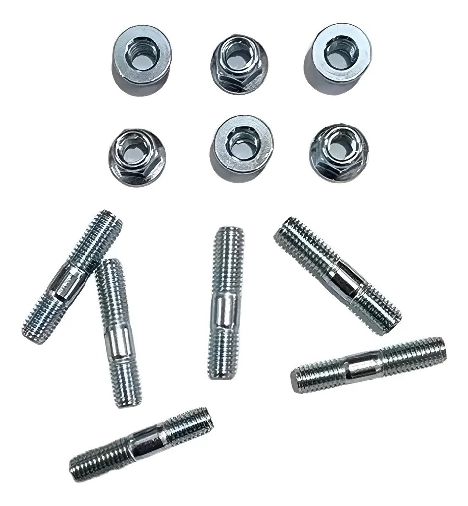 [TOR300] Kit de Tornillos y Seguros de Corona 6 Agujeros Yamaha XTZ 250 Lander Fazer 250