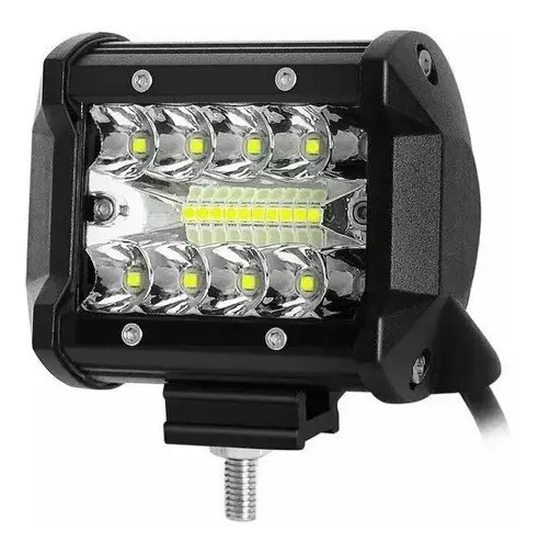 Faro Barra 20 Leds Auxiliar Reflector Proyector Led Lancha