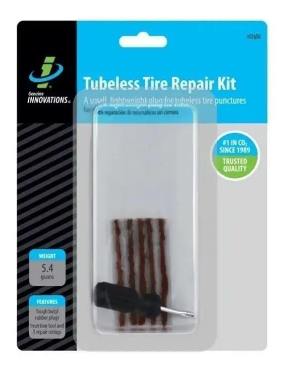 Kit de Reparacion de Tarugos Tubeless para Bicicleta