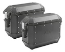 Baul Lateral Givi Trekker Alaska 36lt Aluminio Negro Monokey Negro