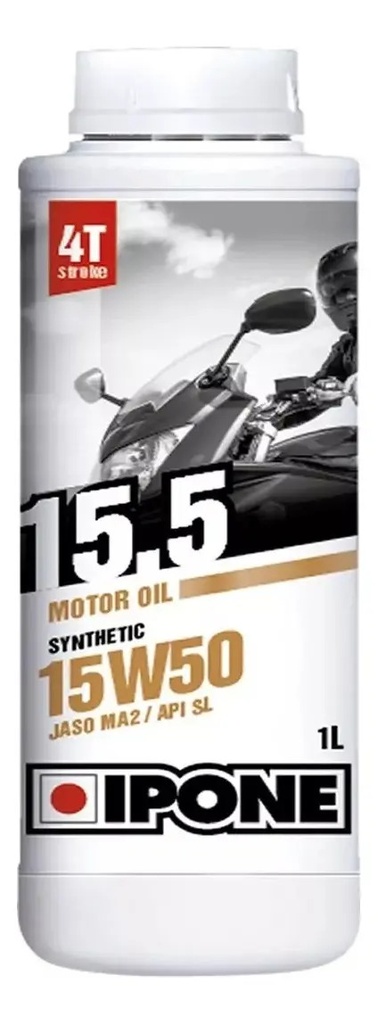 Aceite Ipone 15.5 4T Semisintetico 15W-50 1 L