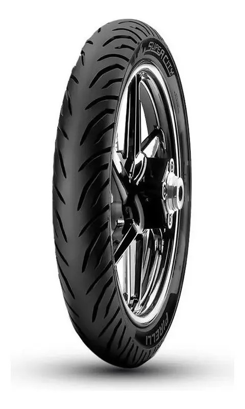 Cubierta 90/90-18 Trasera Moto Pirelli Super City Uso Con Cámara