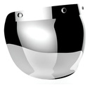 Visor Burbuja Espejado Casco Abierto Hawk 721 Rpm Espejado