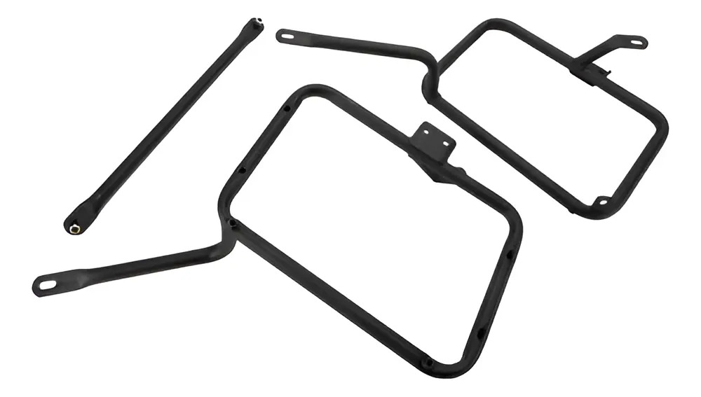 Soporte Lateral De Baul  Yamaha Fz 16 Fi 2.0 Ira Envio Negro