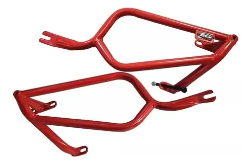 Ira Defensa Con Sliders Bajaj Ns 200 Rojo Reforzado