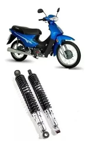 Amortiguadores Moto Traseros Keller Crono Cerro Far Rpm