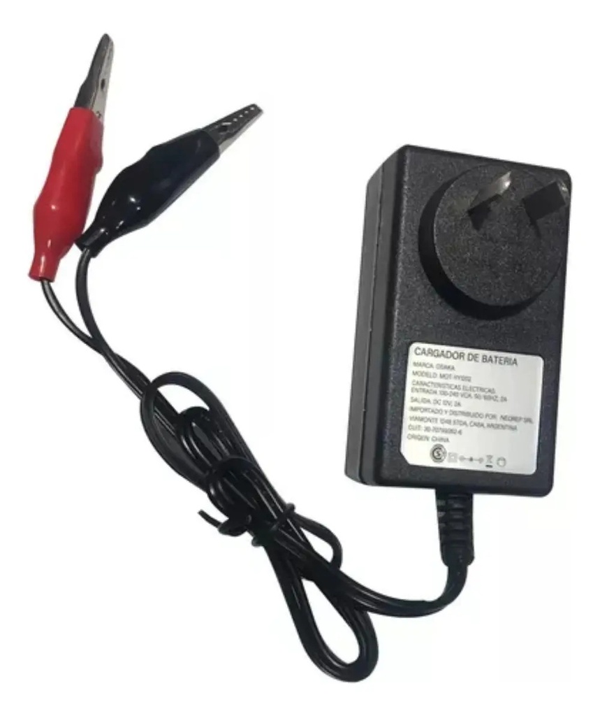 Cargador De Baterias Moto Rapido 12v 2 Amp Rpm