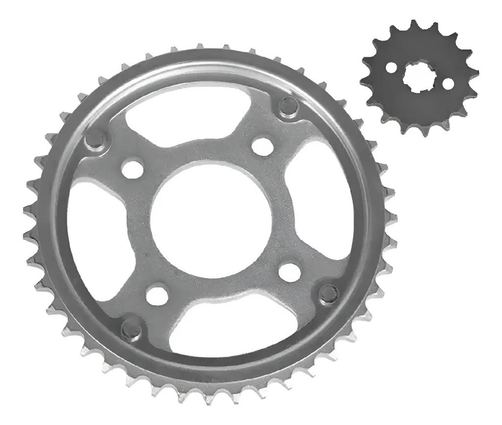 Transmisión Honda Invicta Cb 150 Piñon Corona  Rpm Gris