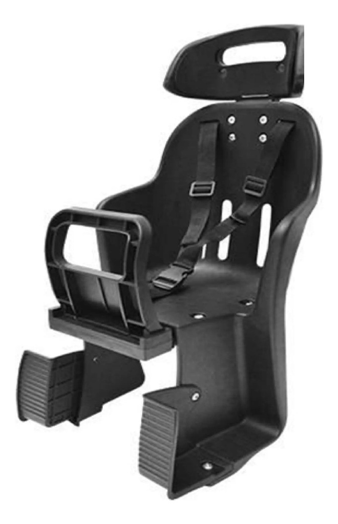 Silla Trasera Niños Para Bicicleta Con Protecciones 