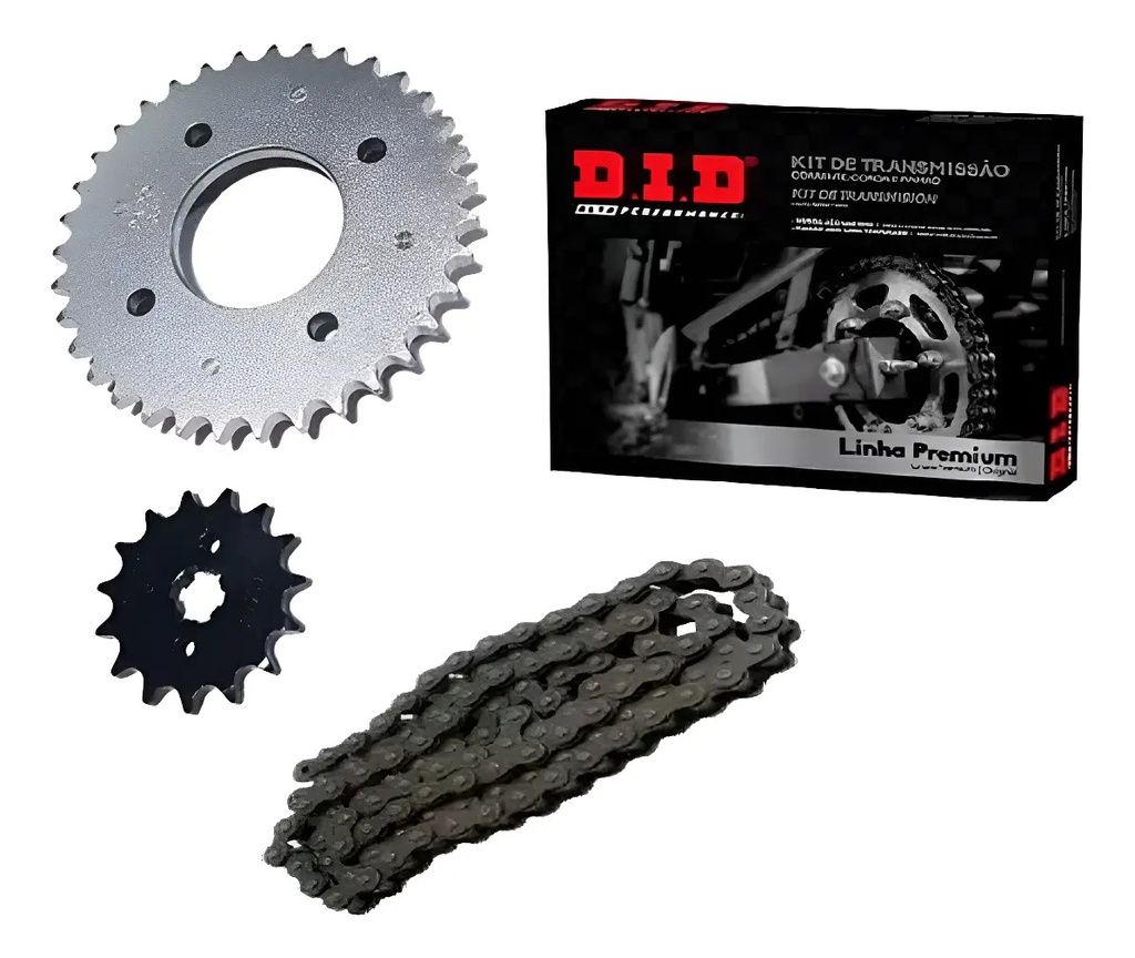 Kit Transmision Did Honda Biz 100 105 Rpm Gris