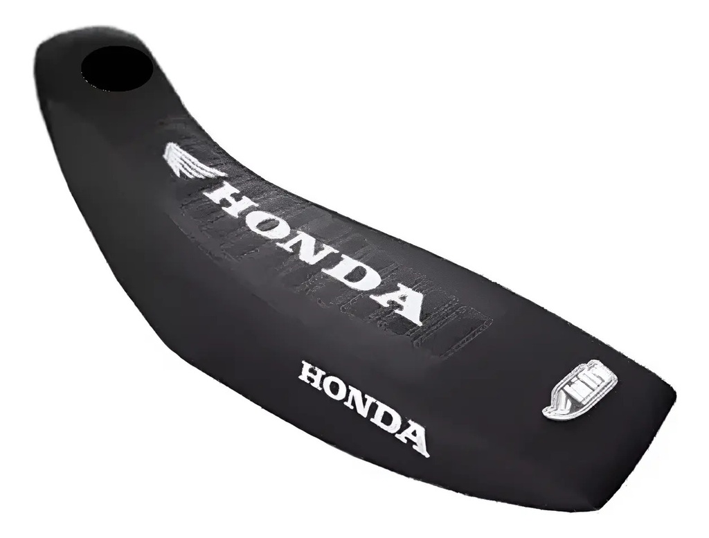 Funda Asiento Tc4 Honda Xr 190 Antideslizante Estampado Rpm Negro/blanco