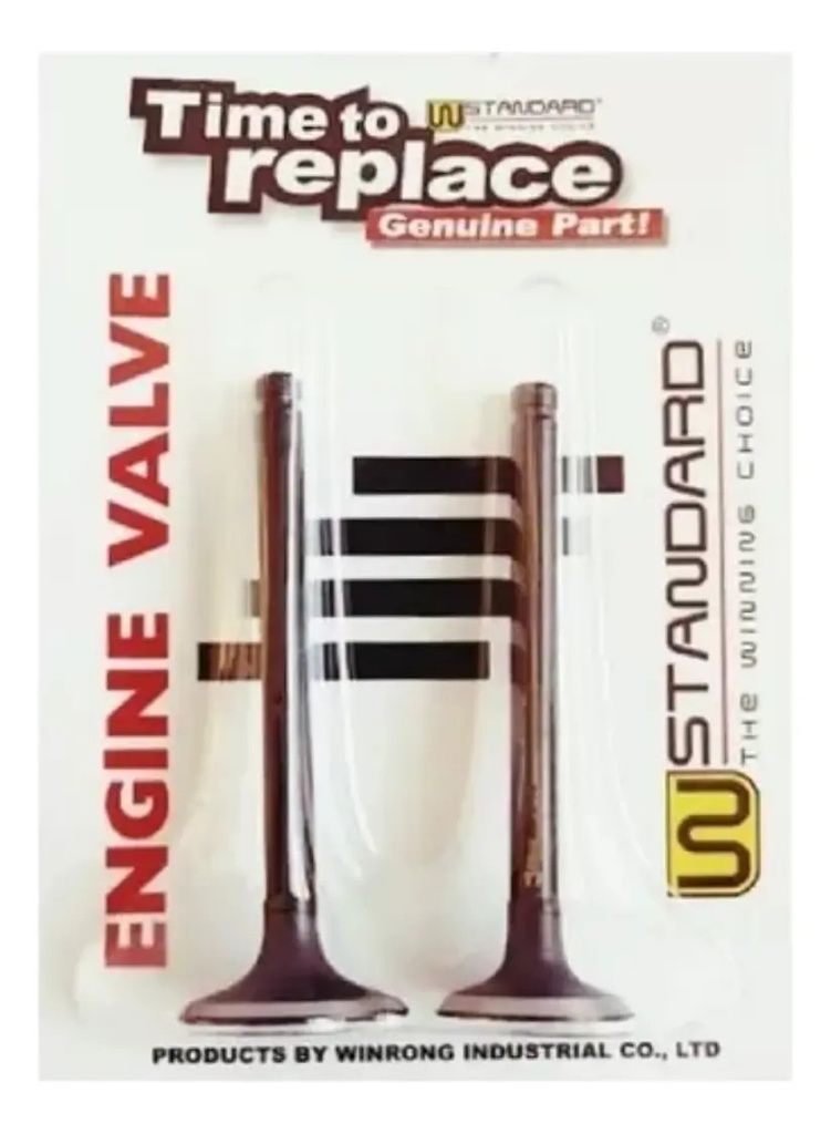 Valvula Admision Y Escape Bajaj Rouser Ns 160 150 W Standard