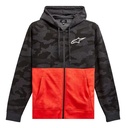 Campera Capucha Alpinestars Moto Camo Block Hoodie Charcoal