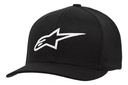 Gorra Alpinestars Ageless Curve Hat Negro Blanco Rojo Rpm