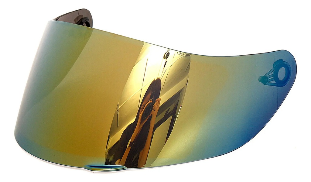 Visor Casco Agv K1 K3 Sv K5 Alternativ Iridium Dorado Rpm Dorado Oscuro