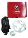 Kit Transmision  Zanella Zb 110 35 15 Paso 428 110 Original Gris