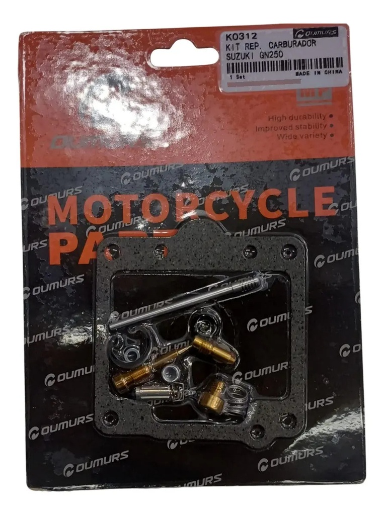 Kit Reparacion De Carburador Suzuki Gn 250 Calidad Original