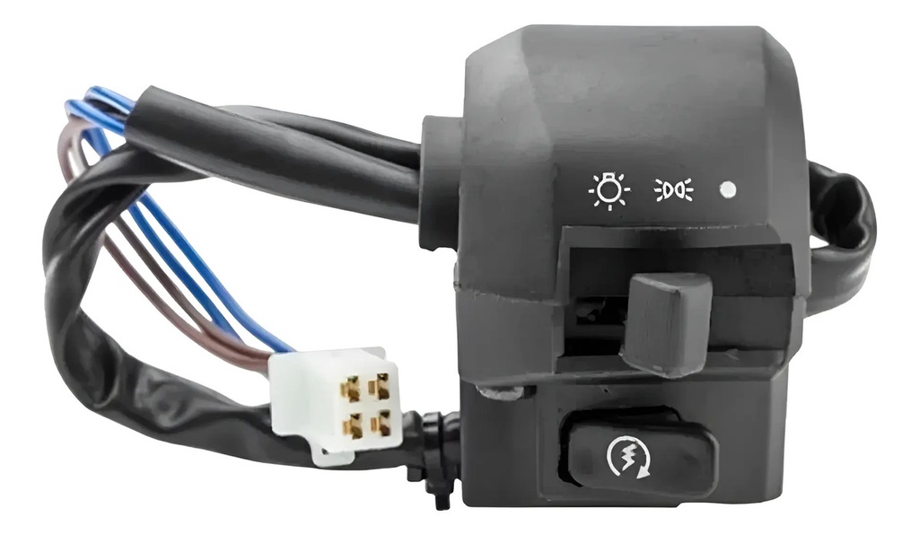 Comando Derecho de Arranque Yamaha YBR 125 ED sin Tecla de Luces