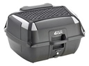 Baul Trasero 2 Cascos Moto B45+ Givi Con Red Rpm Negro