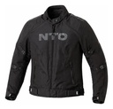 Campera Moto Mujer Nto City Evo Cordura Con Protecciones Rpm Negro City Evo S