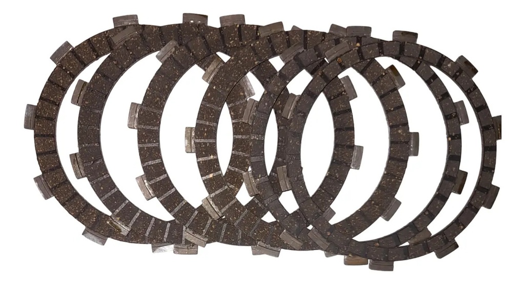Set Discos Embrague Cbx 250 Twister 6 Discos Rpm