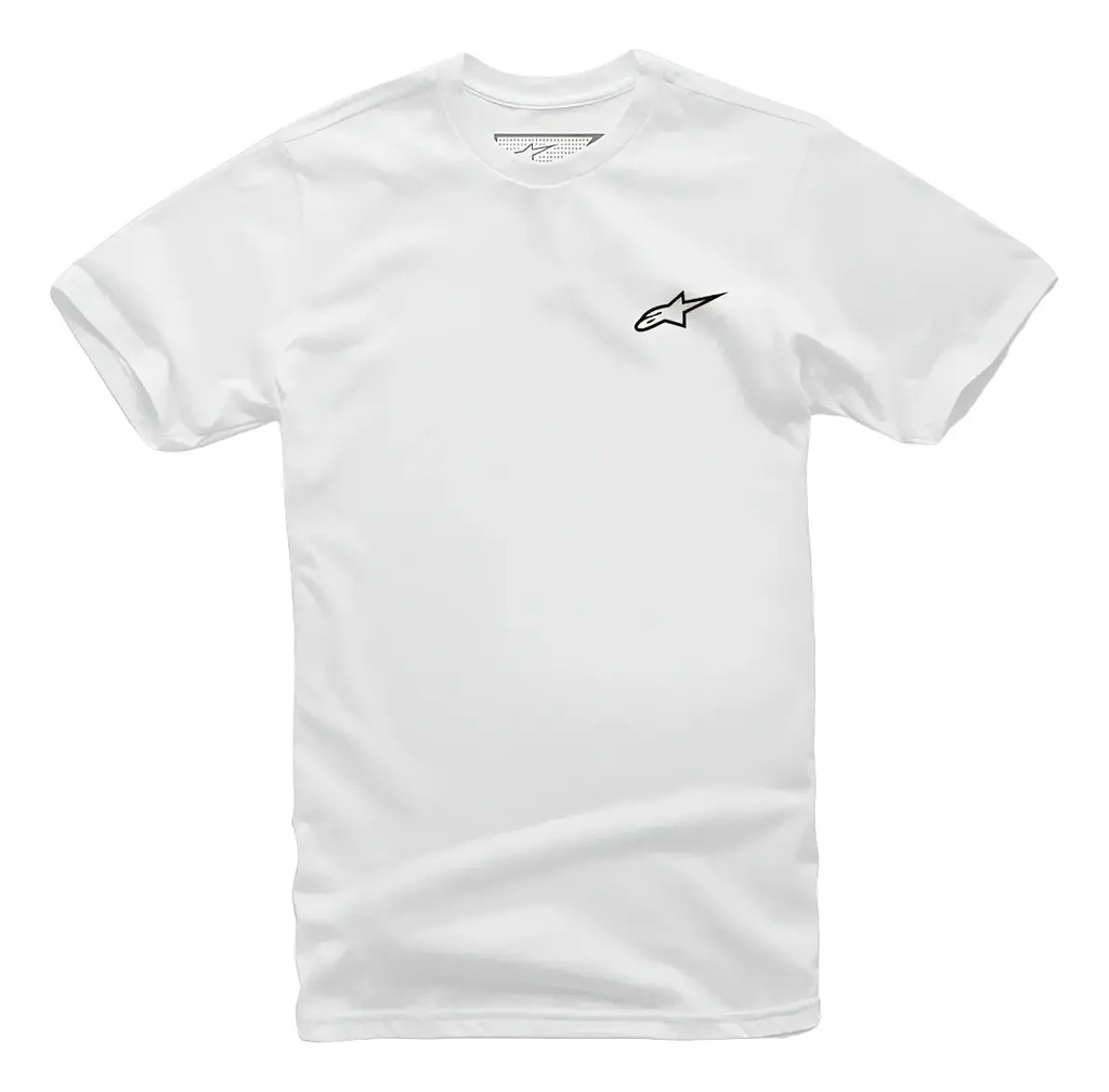 Remera Hombre Manga Corta Moto Alpinestars Rpm Xl Blanco Neu Ageless Tee