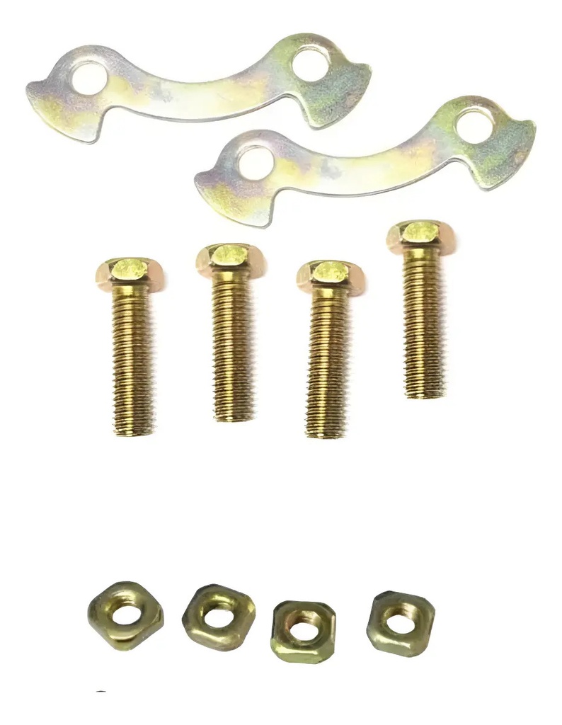 [1741/00086-621] Tornillos Y Seguro Corona Gilera Smash 110  Rpm Gris