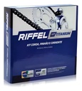 Transmision Riffel Bajaj Dominar 250 46/14 Completa Gris