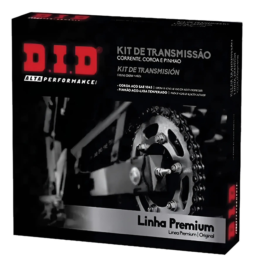 Kit Transmision Moto Did Kawasaki Kawa Ninja 400 Oring Rpm Gris
