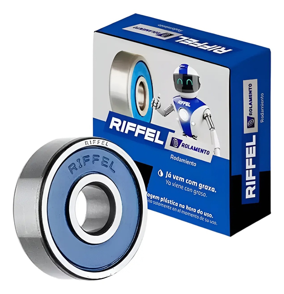 Ruleman Rodamiento 6003 2rs Riffel Rpm