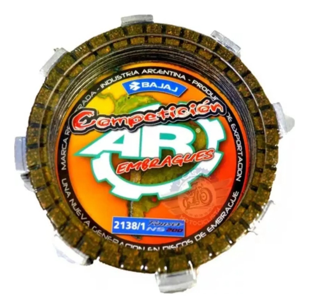 Discos de Embrague AR Competicion Bajaj Rouser NS 200