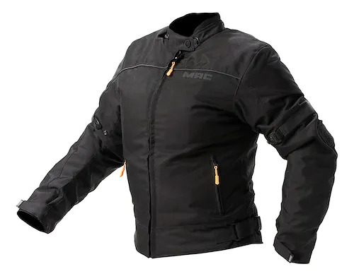 Campera Moto Mujer Mac Cardinal Cordura Protecciones Rpm Negro Cardinal Xs