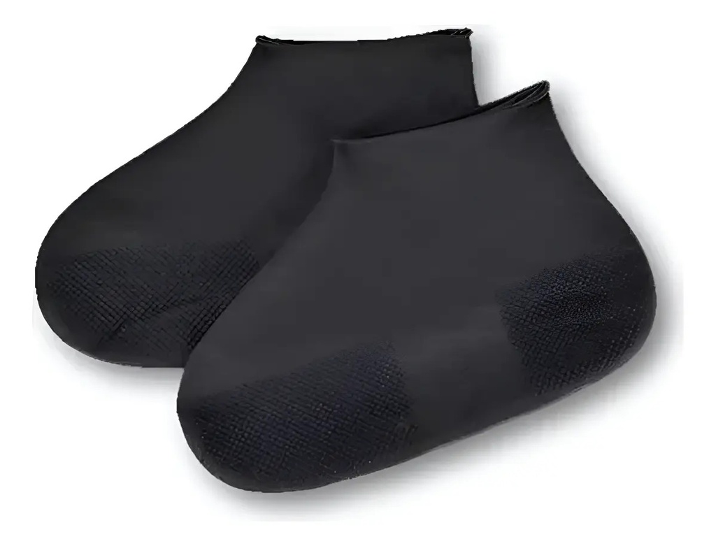 Galochas Cubre Calzado Lluvia Mujer Estampada Impermeables Negro L