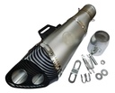Silenciador Cromado Universal Rpm 4t
