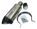 Silenciador Para Moto Cromado Universal - 4t Rpm