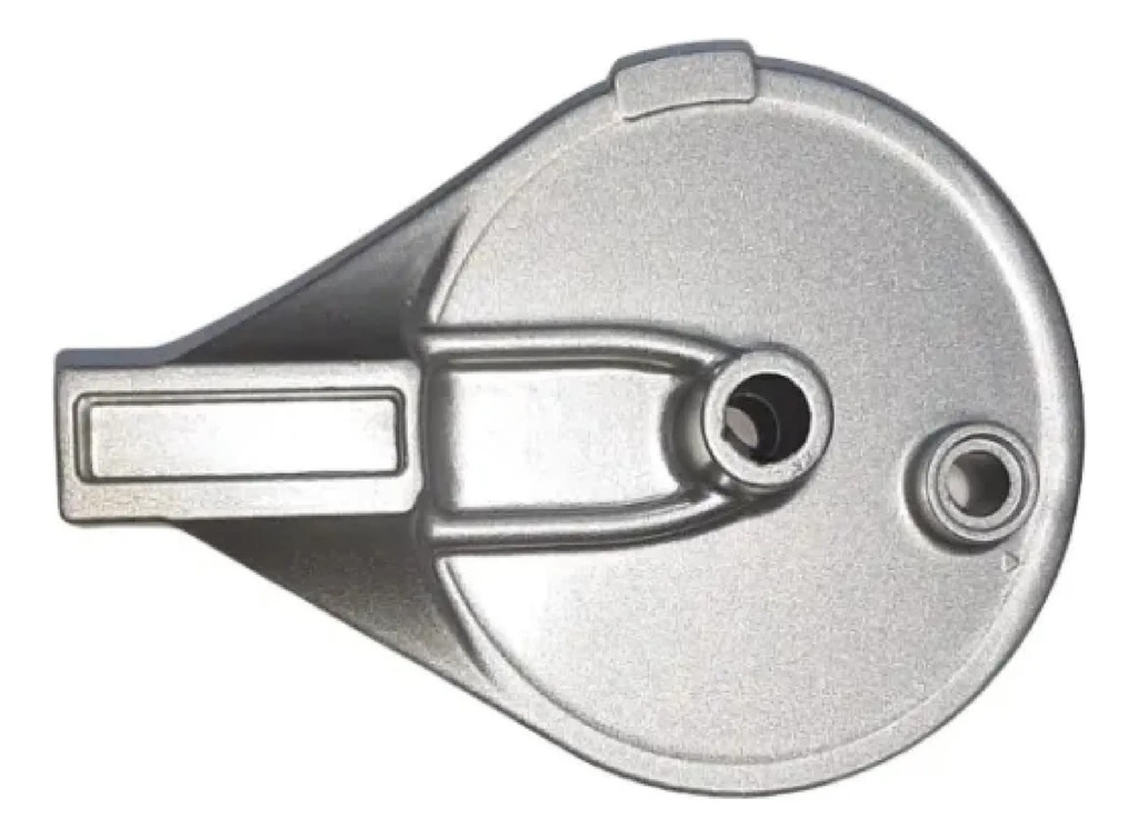 Porta Zapata Trasero Motomel Custom 150 Calidad Original Plateado