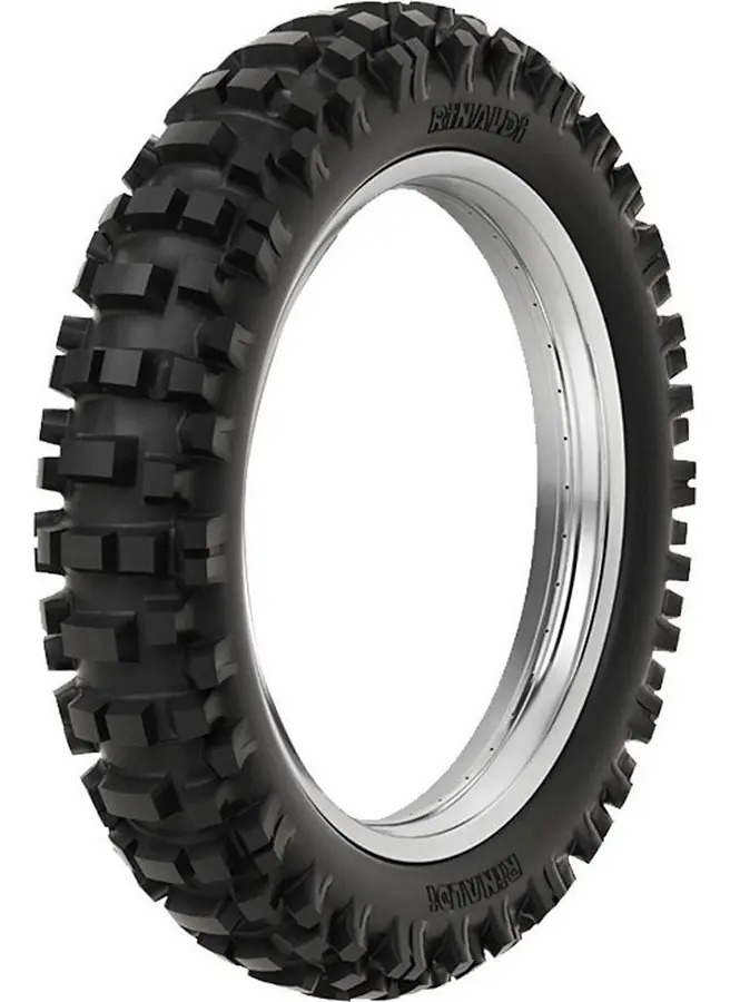 Cubierta Trasera Para Moto Rinaldi Rmx 35 Uso Con Cámara De 110/90-19 M 62 X 1 Unidad